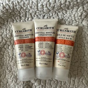 Curl Smith Moisture Recipe Shampoo, conditioner and style balm. NEW!
